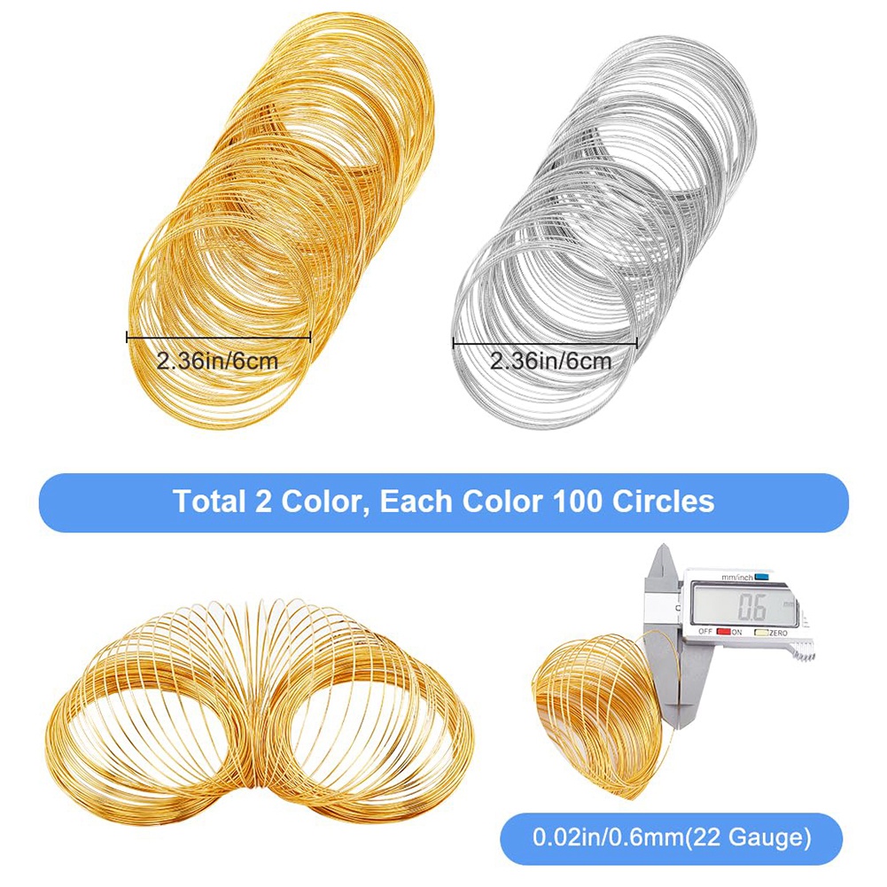 A74E-200 Loops Memory Wire Bra - Memory Wire Bracelet recension och pris