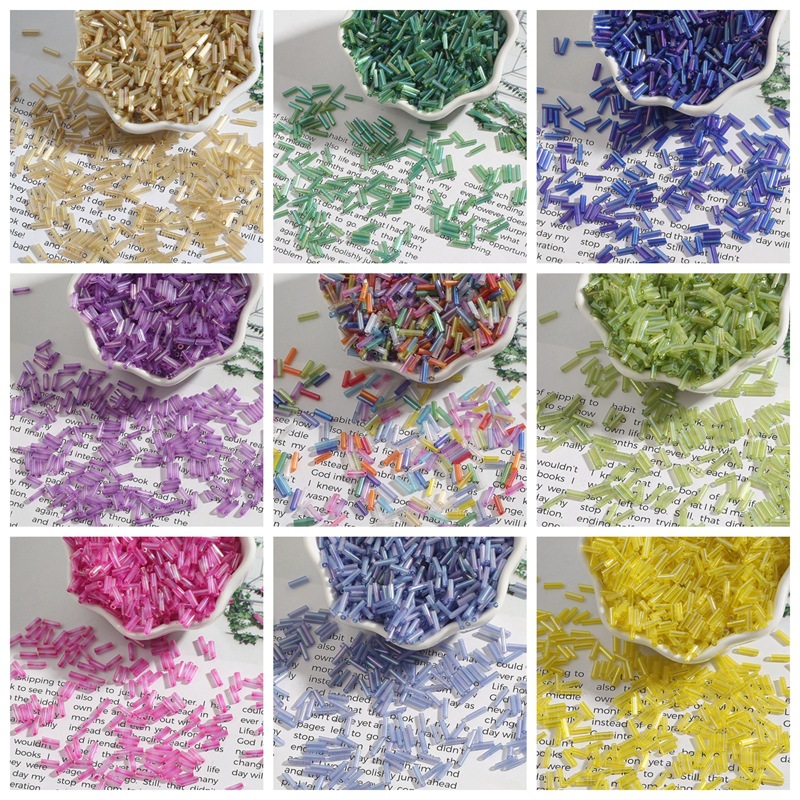 2x7mm 600pcs/lot Rice Shaped C - Seed Bead Tube recension och pris