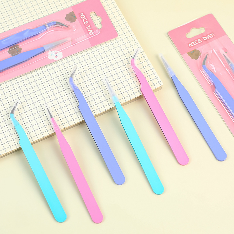 6pcs Tweezers Set - Angle and  - Jewelry Making Workshop recension och pris