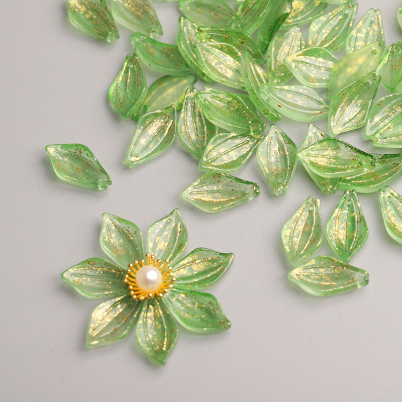 10pcs Flower Petal Shape 18x9m - Jewelry Making Qc recension och pris