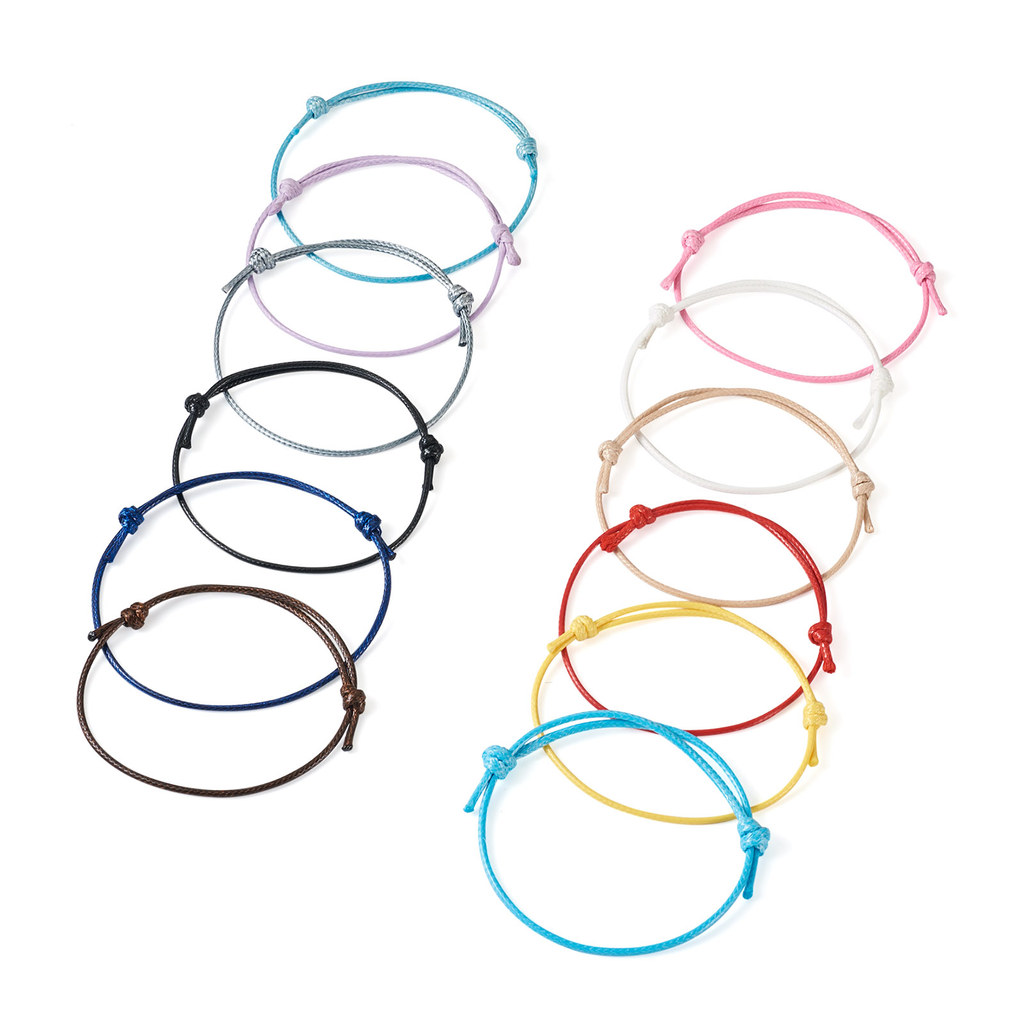 120Pcs 12 Colors  Waxed Polyes - Jewelry Making Wax recension och pris