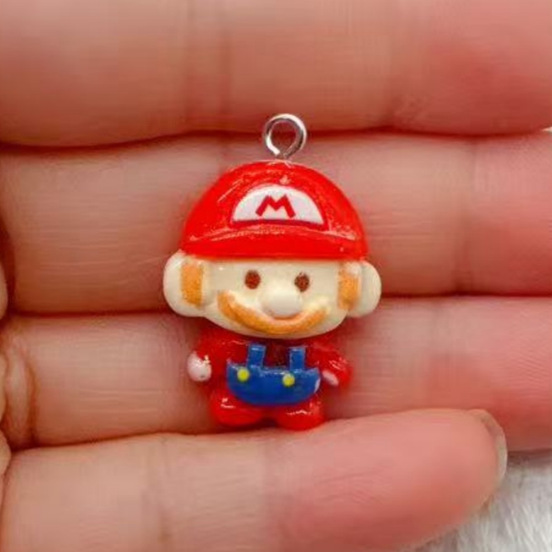 10pcs resin cartoon pendant, D - Jewelry Making Resin recension och pris