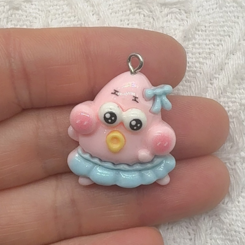 10pcs cartoon resin pendant, D - Jewelry Making Resin recension och pris