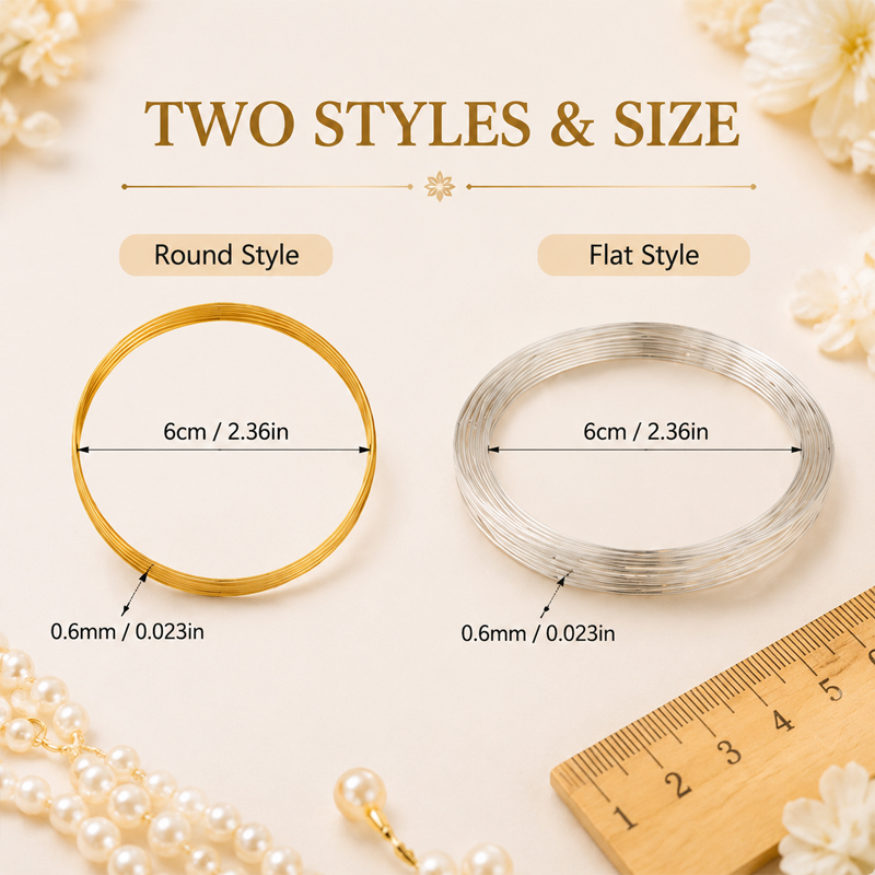 Alloy Memory Wire Multi-Color  - Memory Wire Bracelet recension och pris
