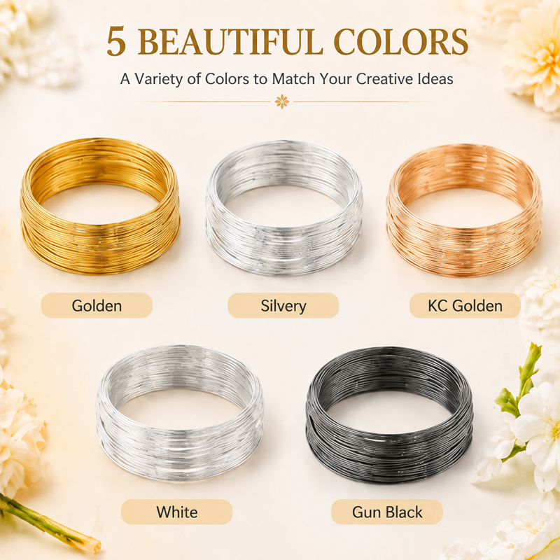 Alloy Memory Wire Multi-Color  - Memory Wire Bracelet recension och pris