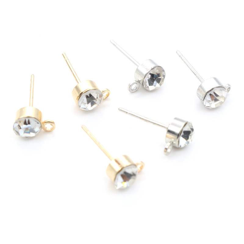 50pcs Stud Earrings Pins with  - Jewelry Making Kits recension och pris