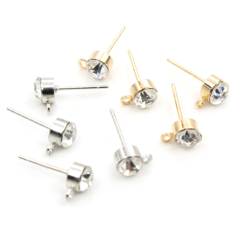 50pcs Stud Earrings Pins with  - Jewelry Making Kits recension och pris