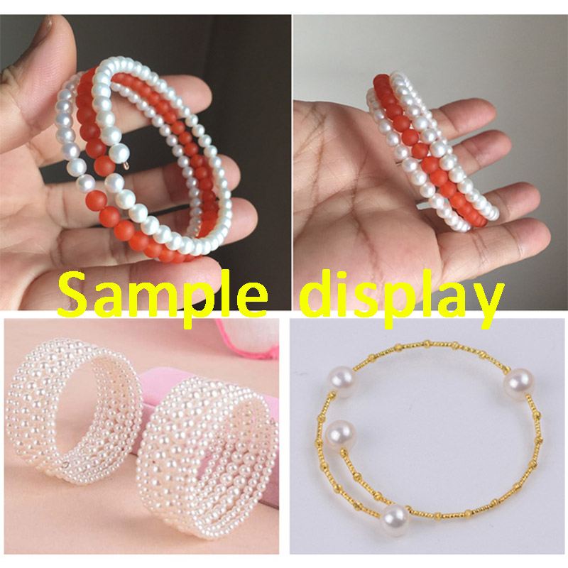 100 Loops Gold Steel Color Mem - Memory Wire Bracelet recension och pris