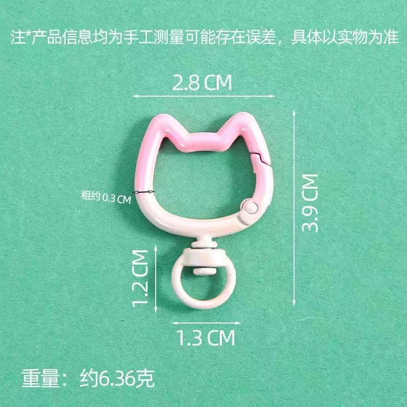 5-10PCS Gradient Cute Cat Clas - Jewelry Making Metals recension och pris